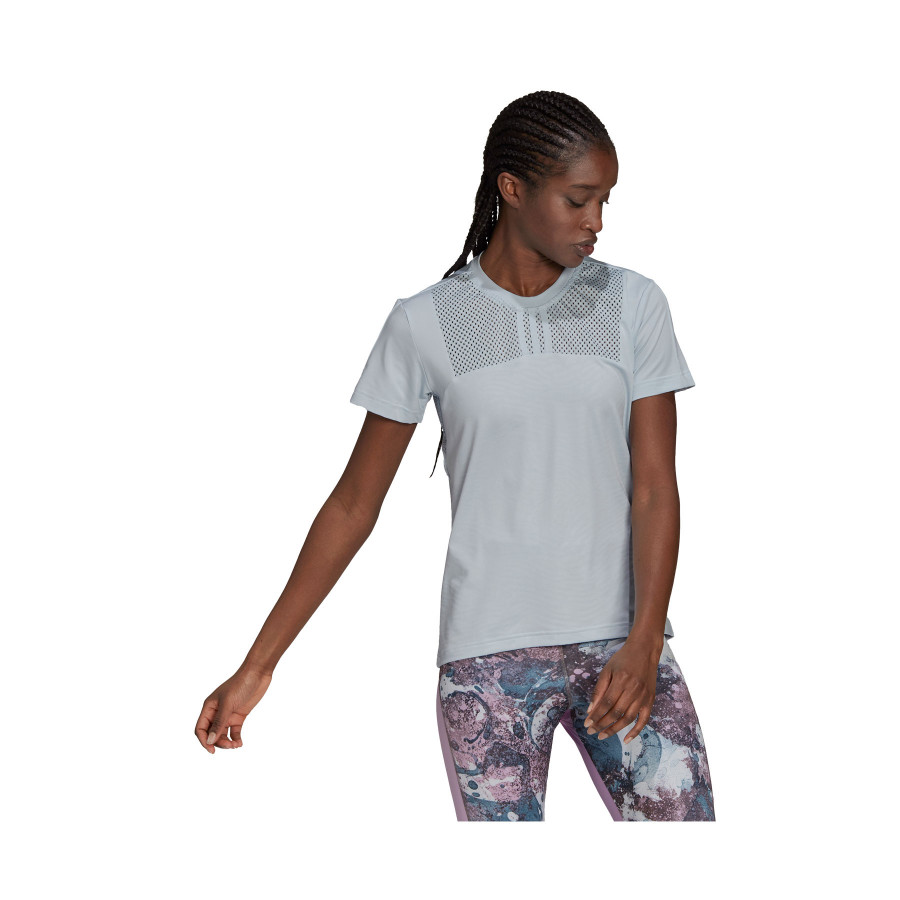 adidas x zoe saldana aeroready tee