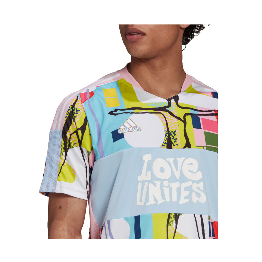 love unites adidas shirt