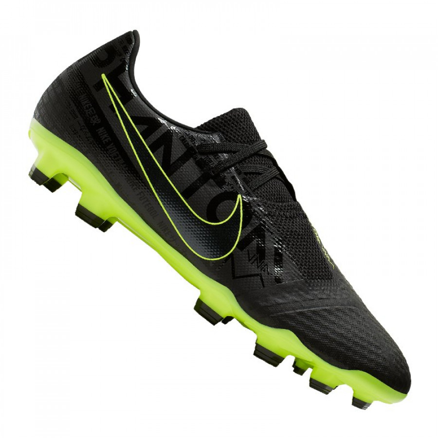 Nike Men's Phantom VSN Elite DF/FG Soccer Cleats Black/Metallic