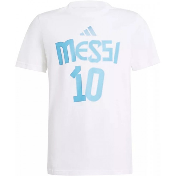 Adidas Jr Messi Name and Number Graphic t-shirts