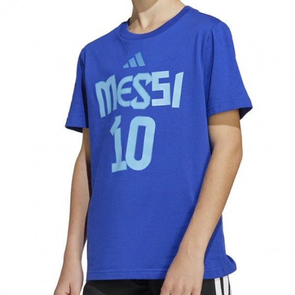 Adidas Jr Messi Name and Number Graphic t-shirts